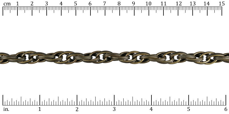 Ruler shown in 1/16-inch increments.<br>Click on image to zoom.