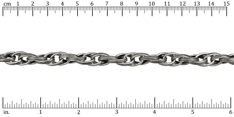 Ruler shown in 1/16-inch increments.<br>Click on image to zoom.