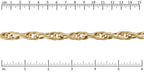 Ruler shown in 1/16-inch increments.<br>Click on image to zoom.