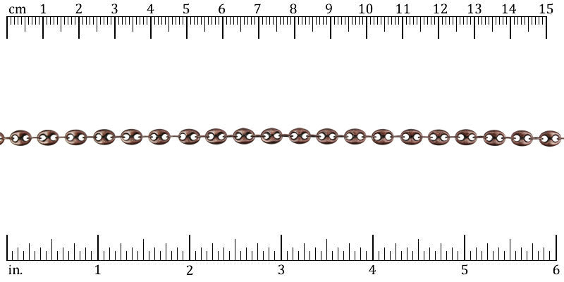 Ruler shown in 1/16-inch increments.<br>Click on image to zoom.