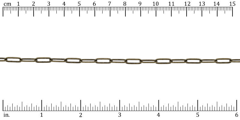 Ruler shown in 1/16-inch increments. Click on image to zoom.