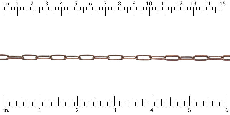 Ruler shown in 1/16-inch increments. Click on image to zoom.