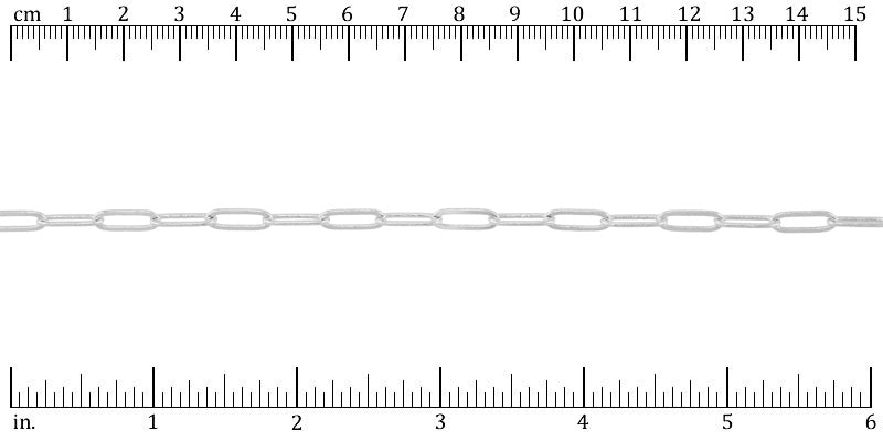 Ruler shown in 1/16-inch increments. Click on image to zoom.