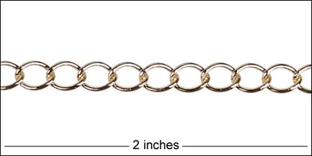 medium curb chain GOLD