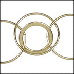 multi circle chain GOLD