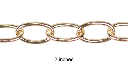large heavy cable chain GOLD