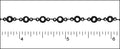 bubbles chain NITE BLACK