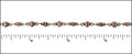 Moroccan chain ANT. COPPER