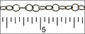 fine circles chain ANT. SILVER