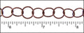 large circle chain ANT. COPPER