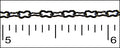small peanut chain GUNMETAL