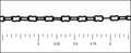 small peanut chain NITE BLACK
