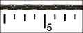 Ruler shown in 1/16-inch increments.<br>Click on image to zoom.