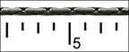 Ruler shown in 1/16-inch increments.<br>Click on image to zoom.