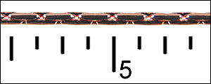 Ruler shown in 1/16-inch increments.<br>Click on image to zoom.
