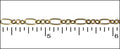 fine figaro chain GOLD