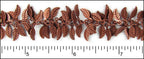 Leaf Dangles Chain with Antique Copper Plating