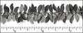 leaf dangles chain GUNMETAL
