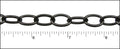 large heavy cable chain MATTE GUNMETAL