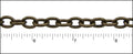 medium heavy cable chain ANT. BRASS