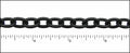 medium heavy cable chain NITE BLACK