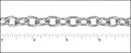 medium heavy cable chain RHODIUM