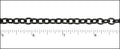 small heavy cable chain MATTE GUNMETAL