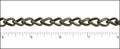 twist and jive chain ANT. BRASS