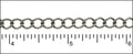 small curb chain ANT. SILVER