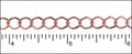 small curb chain COPPER