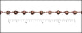 ball and cog chain ANT. COPPER