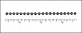 3.2mm ball chain MATTE GUNMETAL