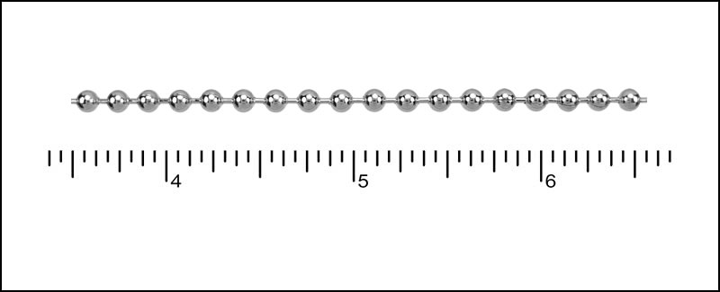 Ruler shown in 1/16-inch increments.<br>Click on image to zoom.