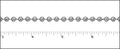 4.5mm ball chain RHODIUM
