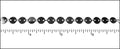 sequin chain GUNMETAL