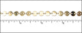 sequin chain GOLD