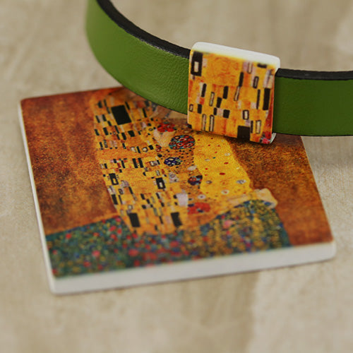 40mm KLIMT Printed Pendant - 2 pcs