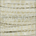 5mm flat CANCUN leather BEIGE - meter
