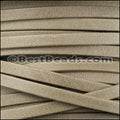 3mm flat DENVER leather TAUPE - meter