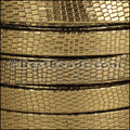 10mm flat GRECO leather BRONZE - meter