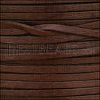 2.5mm Kangaroo Lace DARK BROWN - meter
