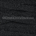 10mm flat SEED BEAD leather BLACK - 1 meter