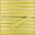 5mm flat leather CANDY LEMON - meter