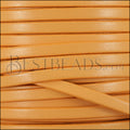 5mm flat leather CANDY MANGO - meter