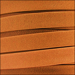10mm flat ARIZONA leather BURNT ORANGE - meter
