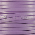 5mm flat leather CANDY SHIMMER LILAC - meter