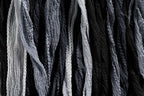 FAIRY Ribbon Mix - Bundle of 25 Mixed Strands Color: GREY BLACK