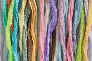 FAIRY Ribbon Mix - Bundle of 25 Mixed Strands Color: PASTEL