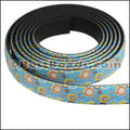 10mm flat FANTASY band SMALL CIRCLES MULTI - 1 meter