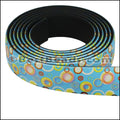 15mm flat FANTASY band SMALL CIRCLES MULTI - 1 meter